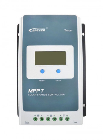 MPPT Solar Charge Controller Blue/White 28x20x8centimeter