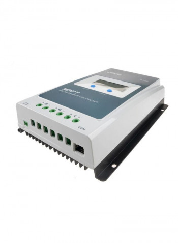 MPPT Solar Charge Controller Blue/White 28x20x8centimeter