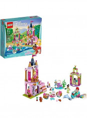 282-Piece Disney Aurora, Ariel and Tiana's Royal Celebration Building Toy