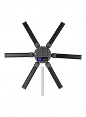 TL-900S Star-Shaped Digital Photography Light Black