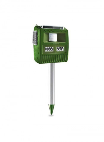 Waterproof Solar Pest Repeller Green/Silver