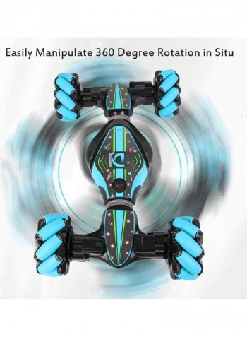 2.4G Gesture Sensing Remote Control Stunt Car with Four-Wheel Drive 38x38x38cm