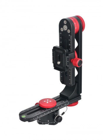 Panoramic Ball Head With Quick Release Plate Black/Red