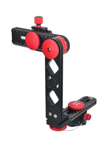 Panoramic Ball Head With Quick Release Plate Black/Red