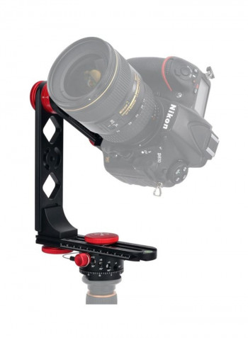 Panoramic Ball Head With Quick Release Plate Black/Red