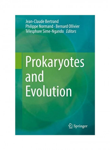Prokaryotes And Evolution Hardcover English by Jean-Claude Bertrand