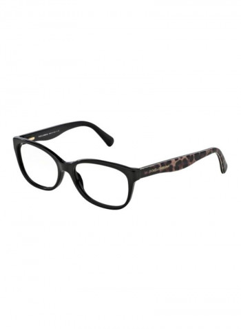 Women's Rectangular Eyeglasses - Lens Size: 53 mm