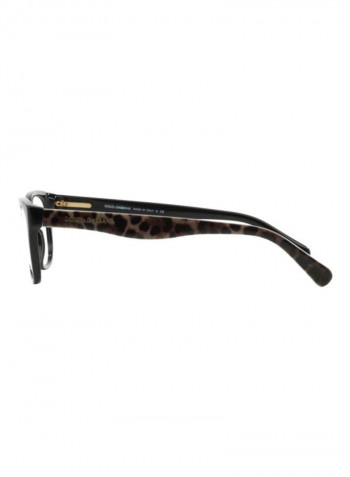 Women's Rectangular Eyeglasses - Lens Size: 53 mm