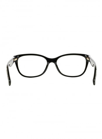 Women's Rectangular Eyeglasses - Lens Size: 53 mm