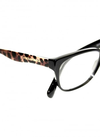 Women's Rectangular Eyeglasses - Lens Size: 53 mm