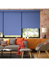 Single Sombras Blackout Roller Window Shade Blue 200x240cm