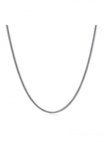925 Sterling Silver Snake Chain Necklace