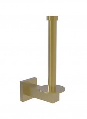 Montero Collection Upright Toilet Paper Holder Gold 2.4x4.3x8inch