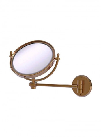 Wall Mounted Make-Up Mirror Rose Gold 8inch