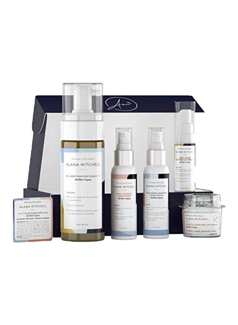 7-Piece Skin Care With Heart Set