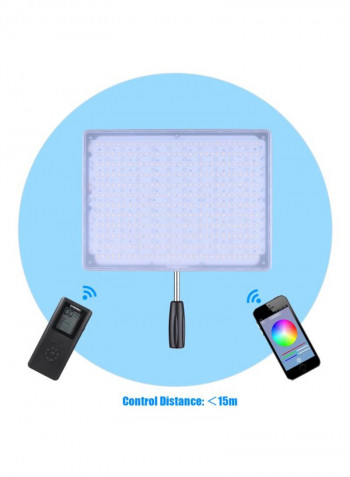 YN600 RGB LED Video Light With Remote Controller Multicolour