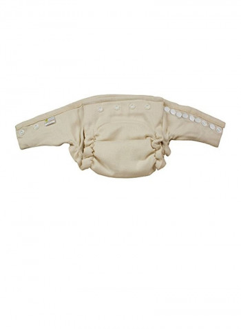 Unbleached Fitted Diaper, Size 1, 7-18 lbs, 6 Count