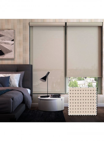 Single Protect Plus Roller Blind Cream 160x200cm
