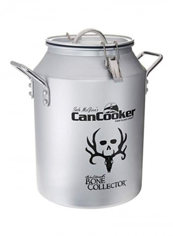 Anodized Aluminum Can Cooker Silver 12.5x11.8x15.2inch