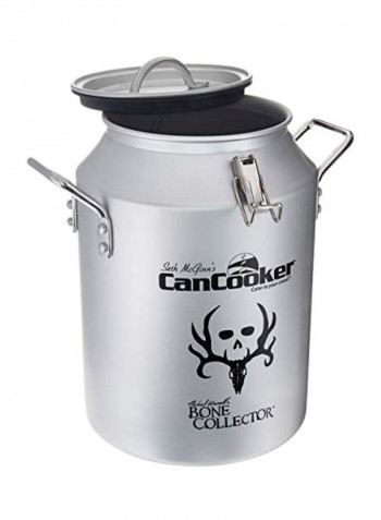 Anodized Aluminum Can Cooker Silver 12.5x11.8x15.2inch