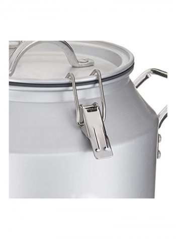 Anodized Aluminum Can Cooker Silver 12.5x11.8x15.2inch