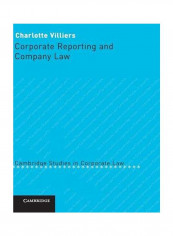 Corporate Reporting And Company Law: Cambridge Studies In Corporate Law Hardcover
