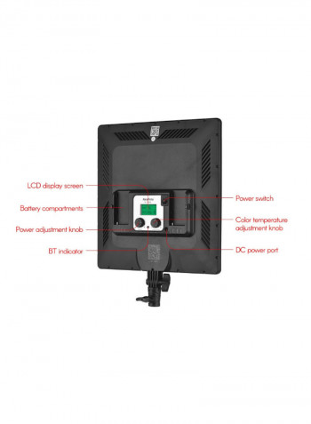 SL-500A LED Video Photography Fill Light CRI 95+ Black
