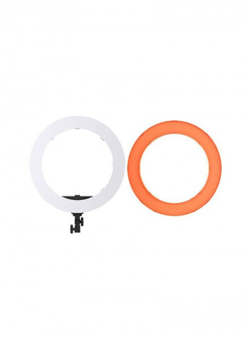 LED Photography Ring Light With Accessory 18inch White