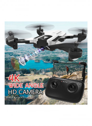 SG900 RC Drone with Camera 4K 22mins Flight Time RC Quadcopter Optical Flow Positioning Gesture Photo Video Image Follow Altitude Hold Drone Handbag 26.5*12*22cm