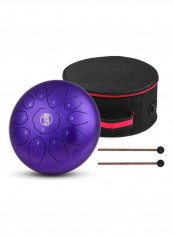 Tongue Drum With Sticks And Carry Case