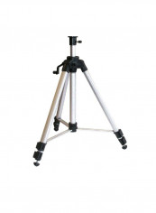 Changeable Head Aluminium Tripod Black/Silver 0.6meter