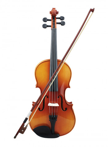 16 Inch Glossy Tigrina Viola Spruce Faceboard Violin