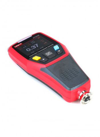 UT343D Digital Coating Gauge Meter Grey/Red 23centimeter