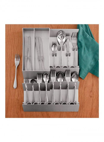 Cutlery Storage Tray White