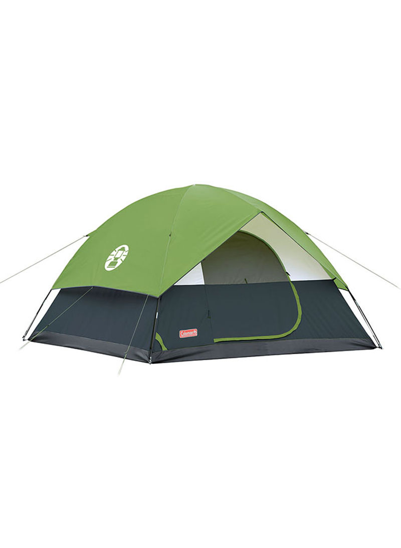 6 Person Polyester Dome With Rainfly 365x305x183centimeter