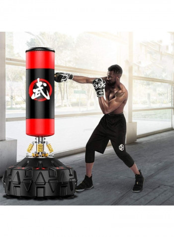 Fitness Boxing Punching Bag,red