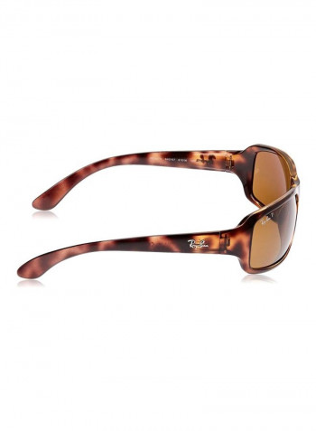 Men's Rectangular Sunglasses - Lens Size: 61 mm
