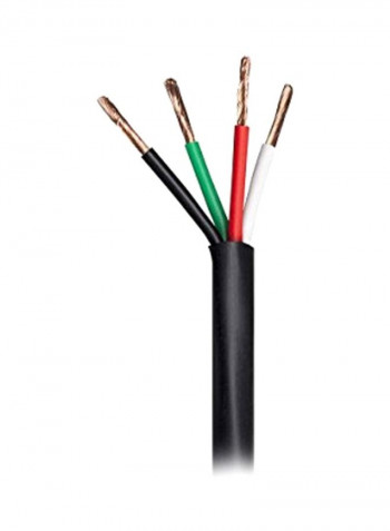 Nimbus Series 4 Conductor CMP-Rated Speaker Cable 100meter Black/Gold/Red