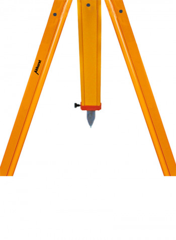 Adjustable Wooden Tripod Yellow/Orange