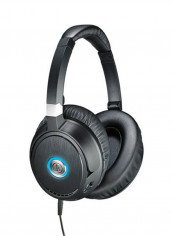 QuietPoint Active Noise-Cancelling Over-Ear Headphones Black