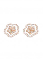 18 Karat Rose Gold Earrings