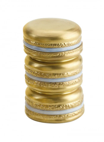 Baby Macaron Scented Candle Gold/Light Blue 9x5.5cm