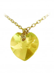 10 Karat Yellow Gold Citrine Studded Pendant Necklace