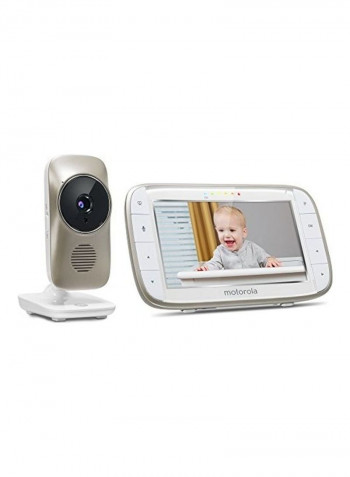 2-Piece Baby Monitor Camera And Wi-Fi Viewing Set