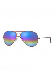 Men's Classic Aviator Sunglasses - Lens Size: 58 mm