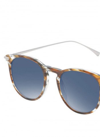 Men's Round Frame Sunglasses - Lens Size: 49 mm