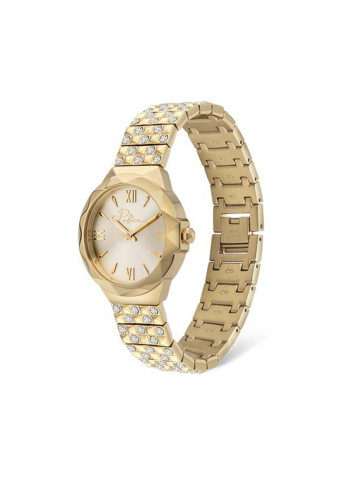 Women's Stainless Steel Analog Quartz Watch