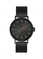 Men's Mimosaa Watch With Black Dial And Stainless Steel Bracelet