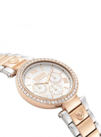 Women's Stainless-Steel Analog Wrist Watch V WVSPCA1218