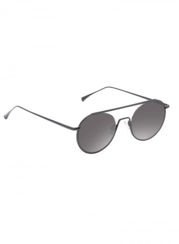 Men's Round Frame Sunglasses - Lens Size: 49 mm